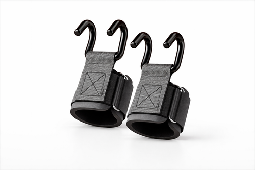 Hook Grips para Musculação com Munhequeira