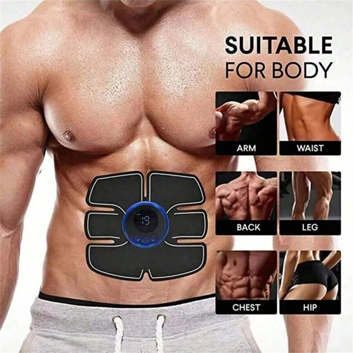 Muscle Electrostimulator for Abdominals